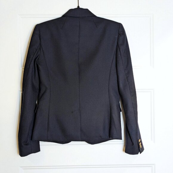 🎉Host Pick🎉 J. CREW Schoolboy Navy Wool Blazer SZ 2 - Picture 4 of 15